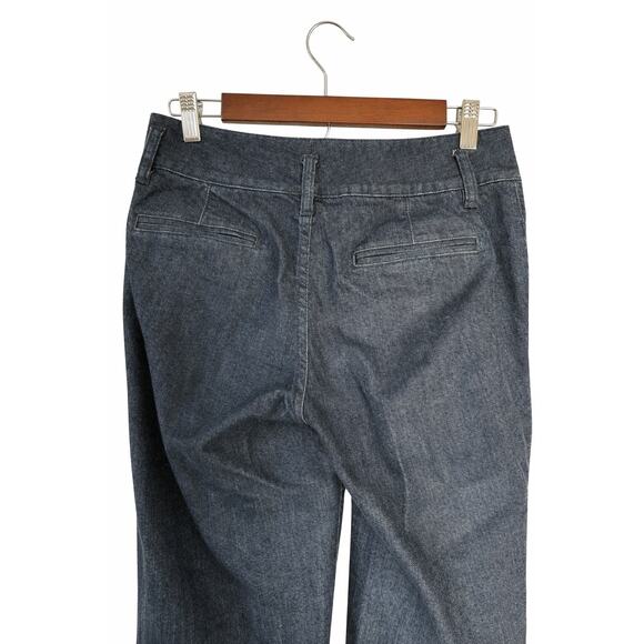 Lauren Jeans Co Lauren Ralph Lauren Premium Wide Leg Trouser Wns Dark Wash 29x33 - Picture 5 of 6